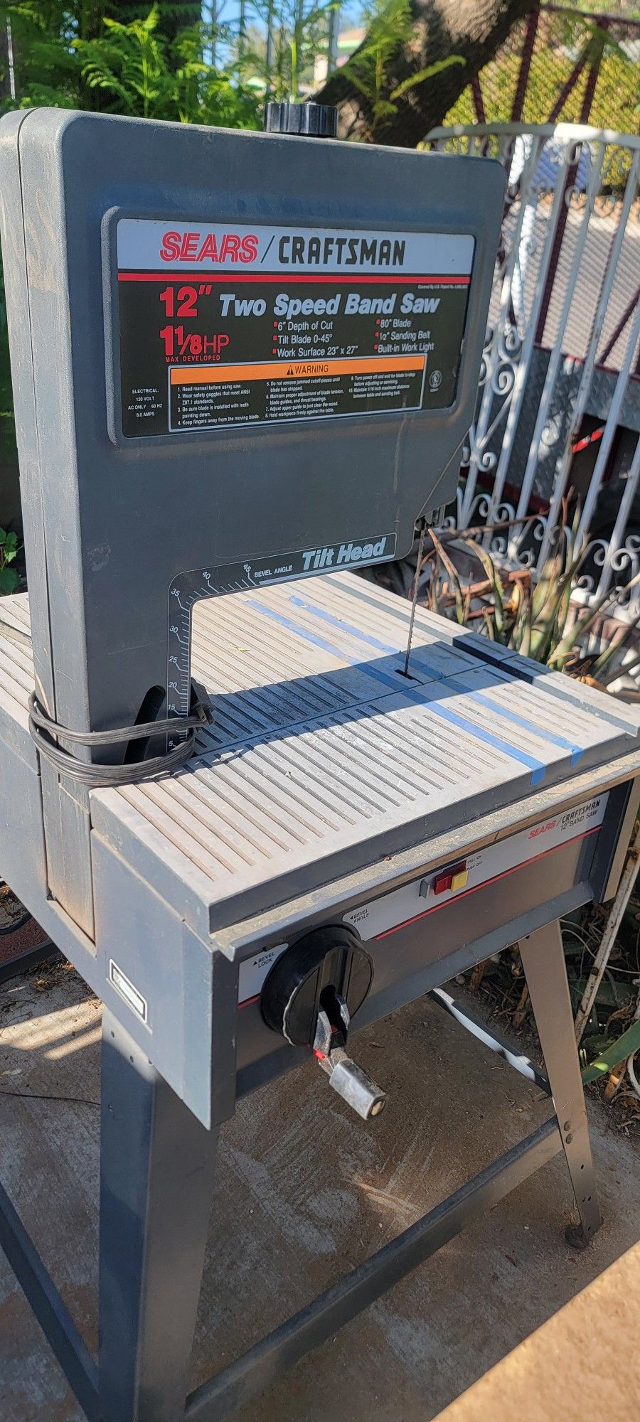 Two Speed Band Saw
