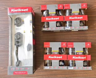 5 Door Lock And Key Security Set