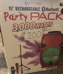 3,000 Watt Portable Speaker 