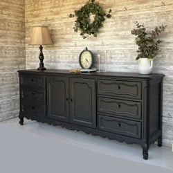 French Provincial Dresser - Sideboard - Buffet -Entertainment Center - TV Console 