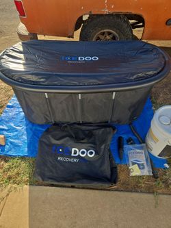 Large ICEDOO Recovery Pod - Portable Ice Bath Tub (Complete Set)