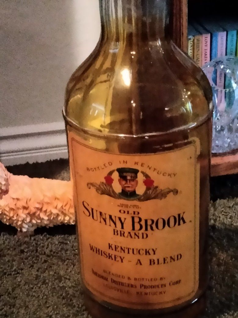Large Thick Bottle That Was Used For A Display From The 1940s Very Thick Very Very Heavy And Large $200 The Eagle Beer Tap Is Very Old Also It's $80
