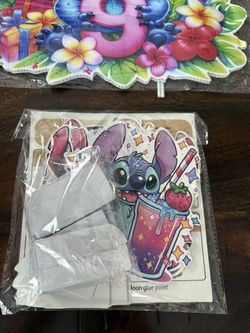 STITCH Party Decor