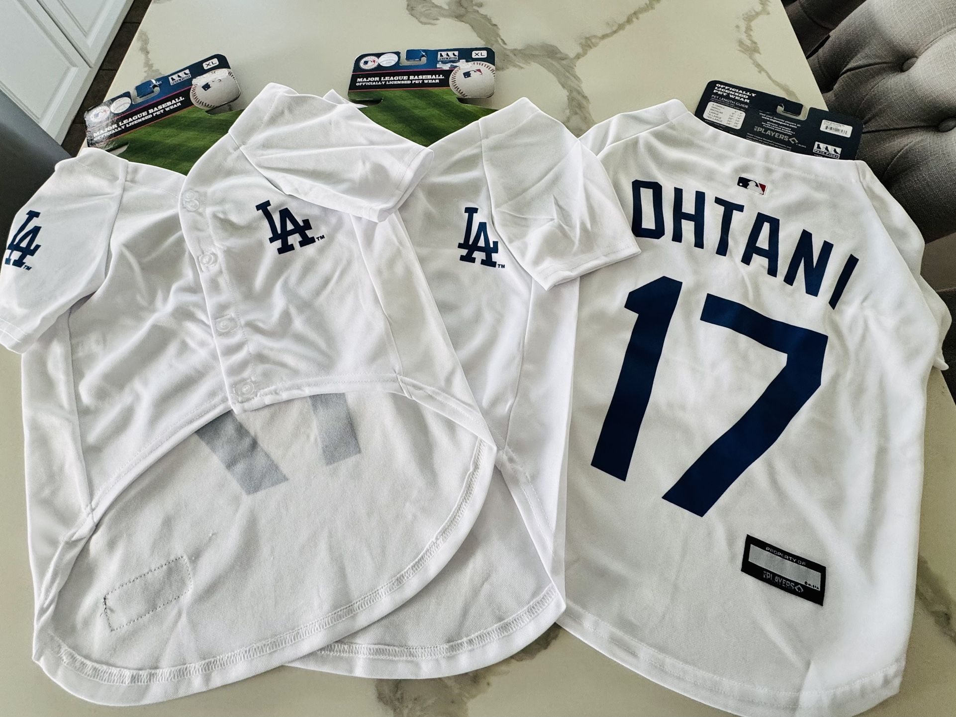 Los Angeles Dodgers Ohtani Dog Jersey #17