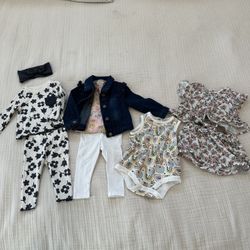 Baby Girl Complete Wardrobe - 3-6 Months