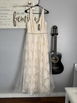 Nwt Lulus Wedding Dress  Sz M