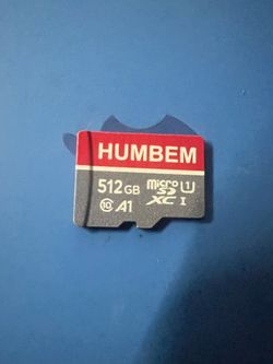 Humbem 512GB microSDXC Memory Card