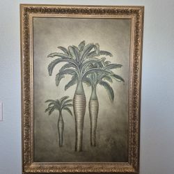 Palm Tree Painting Wall Decor