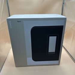 Brand New Sonos Sub 4 Wireless Subwoofer Black Gen 4 Home Speaker