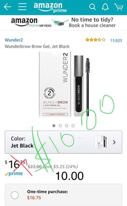 Wunderbrow Wunder2 Jet Black New