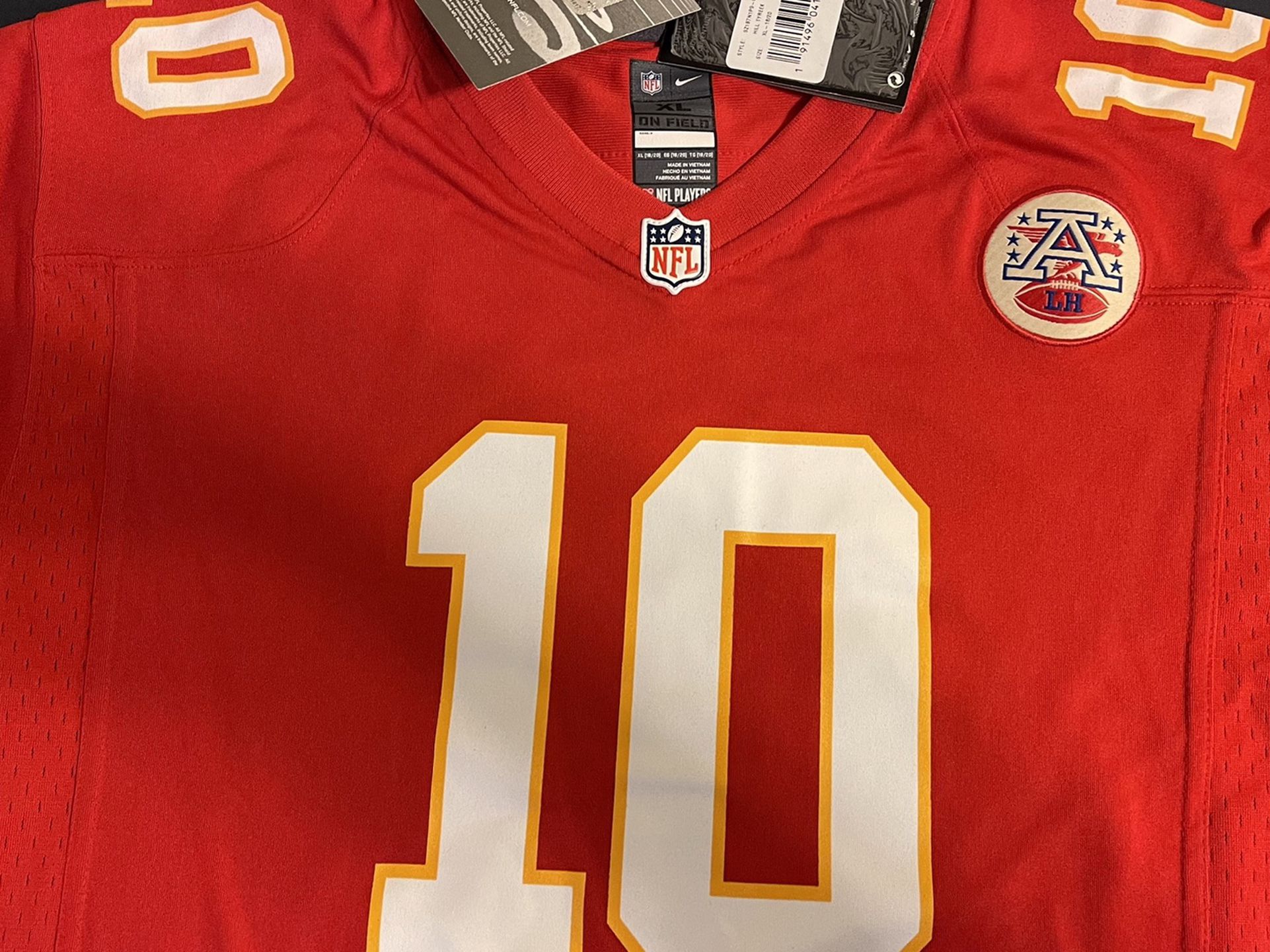 Kansas City Chiefs Authentic Jersey Size Youth XL