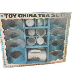 Vintage Toy China Tea Set