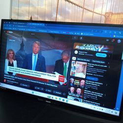 Read Details! 55 Inch Flat Screen Philips TV Excellent Working Condition!