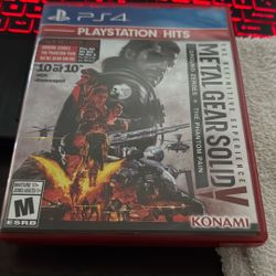 Metal Gear Solid V PS4