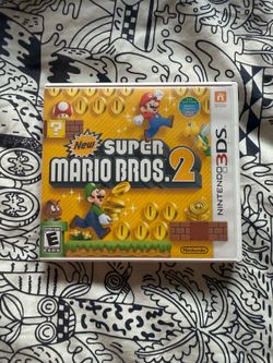 New Super Mario Bros. 2 (3DS) — Complete w/ Manual, Amazing Condition