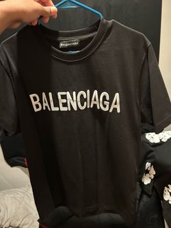 Balenciaga Black T-Shirt – Size Large