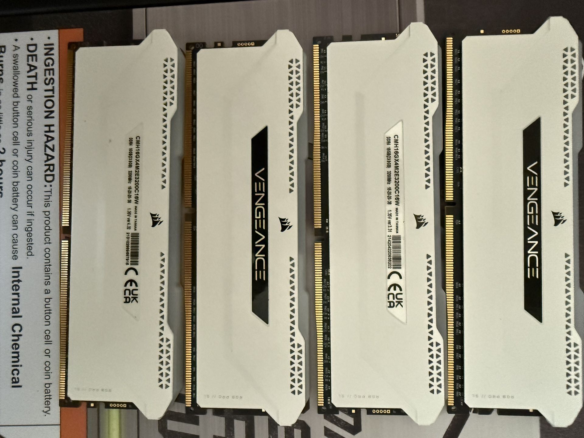 32g DDR4 3200mhz Ram