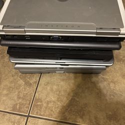 Stack Of Old Laptops Some With Charger Look Through Profile For More Detail