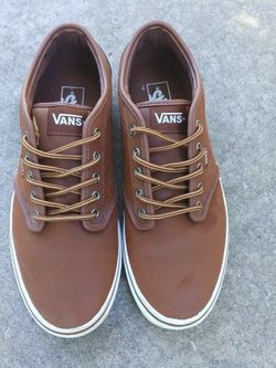 Leather Vans Shoes.