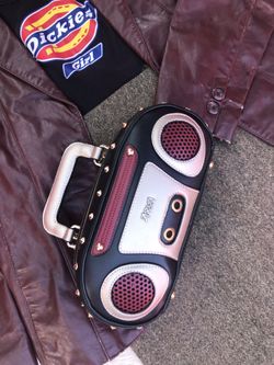 Hand bag , boom box
