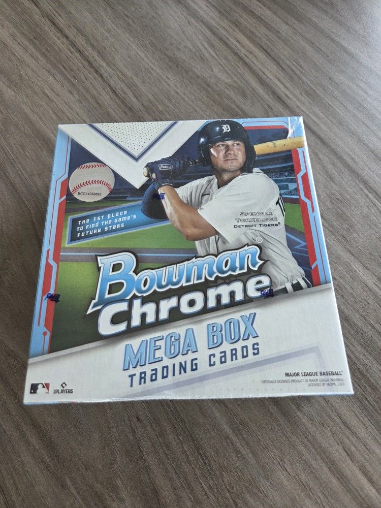 2021 Bowman Chrome Baseball Mega Box