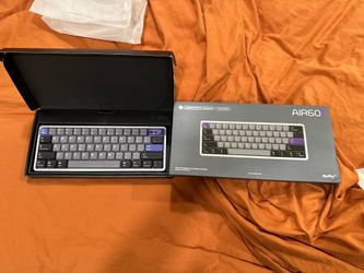 Nuphy air 60  Hall effect keyboard