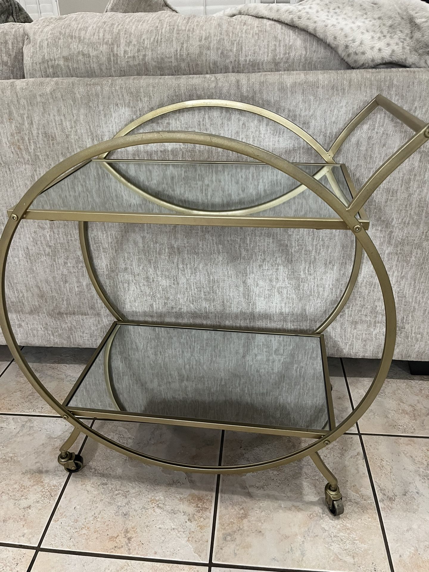 Gold Bar Cart 