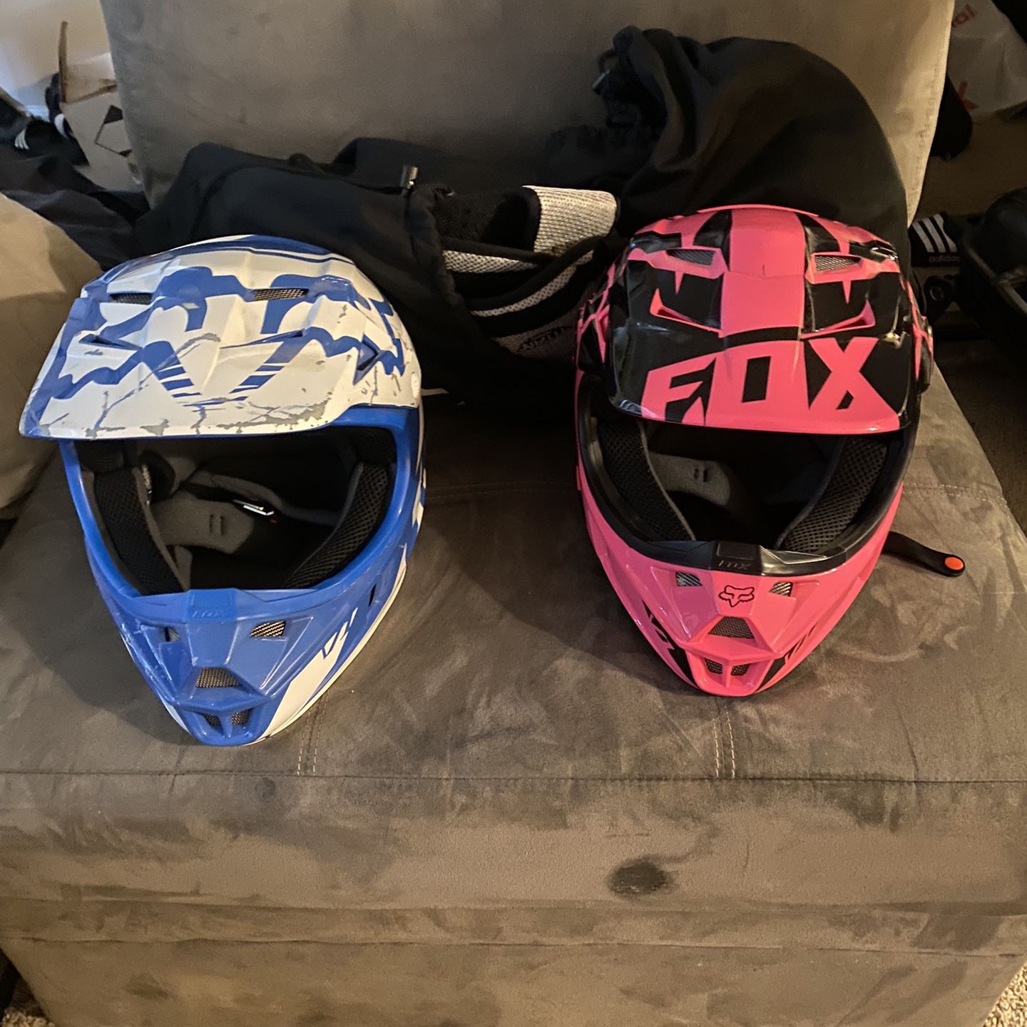 Kids Youth Motorcycle Helmets And Pads