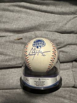 Clayton Kershaw 2013 All Star Game Signed