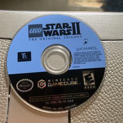 Nintendo GameCube LEGO Star Wars II 2 The Original Trilogy Disc Only Tested