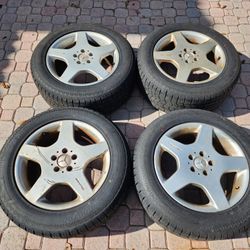 Mercedes Amg Wheels Rims Set 
