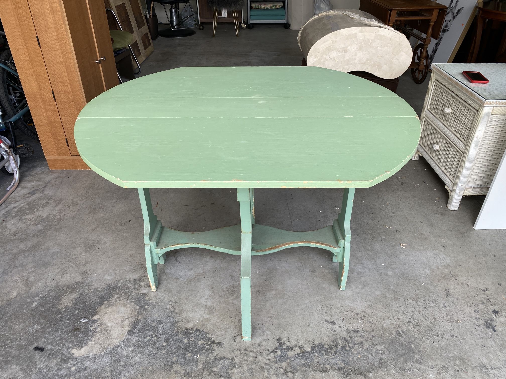 Table Indoor Outdoor Vintage Wooden Furniture