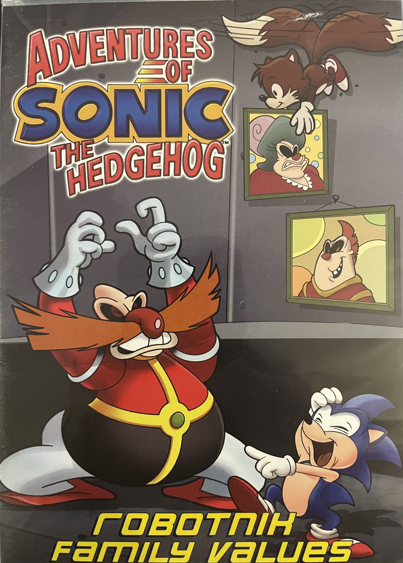 Adventures Of SONIC The HEDGEHOG: Robotnik Family Values (DVD-2009)