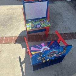 Kids Seat And Desk 