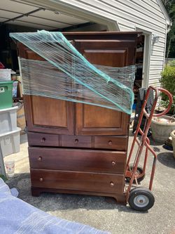 Real Wood Armoire