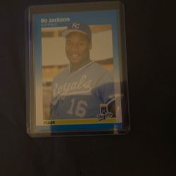 Bo Jackson Rookie 1986 Fleer #369