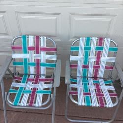 Vintage Aluminum Chairs