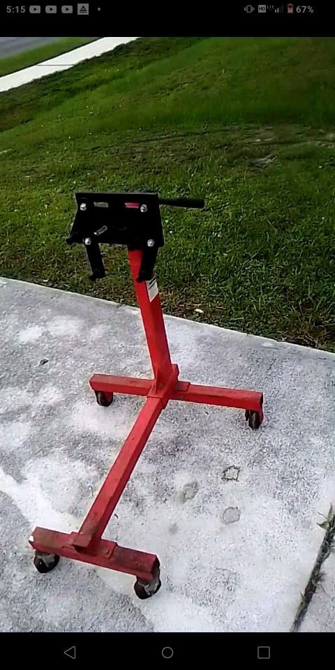 Engine Stand And Ladder