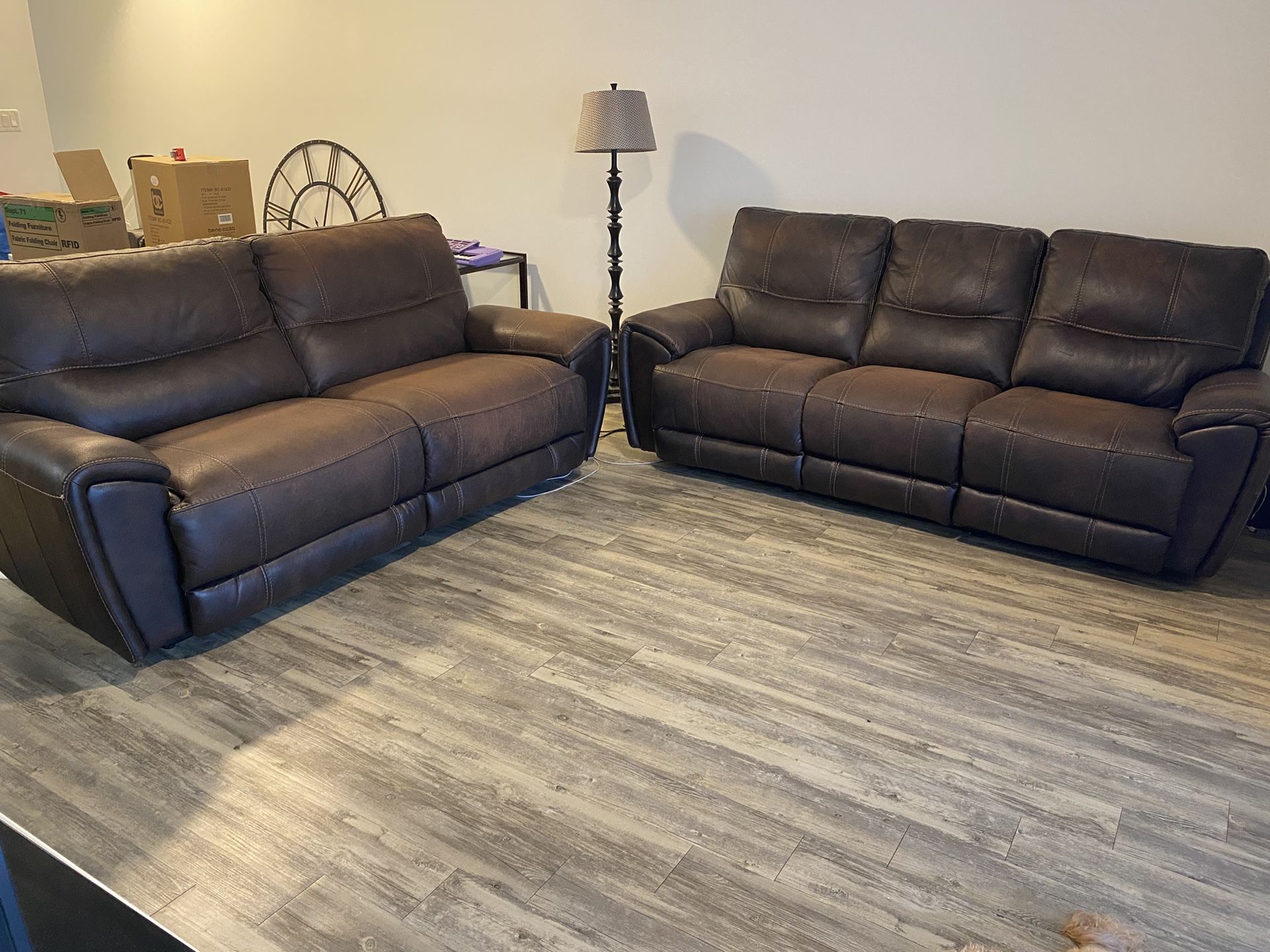2 Motorized Reclining Sofa
