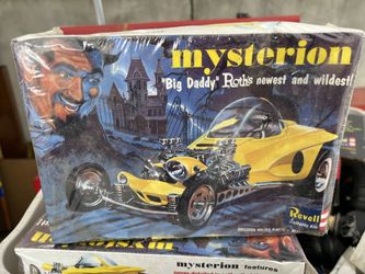 ORIGINAL SEALED 1994 REVELLED BIG DADDY ROTH MYSTERION MODEL KIT BOXED H-1277