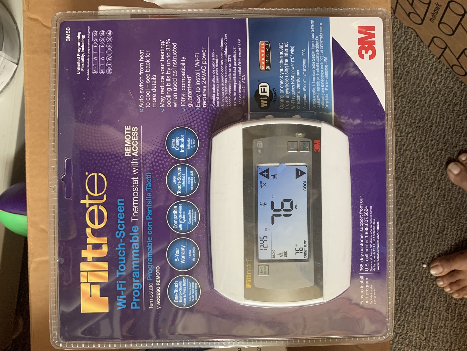 Filterete 3M Smart Thermostat