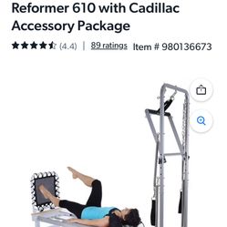 Aero Pilates Precision Series Reformer with Cadillac Attachment 