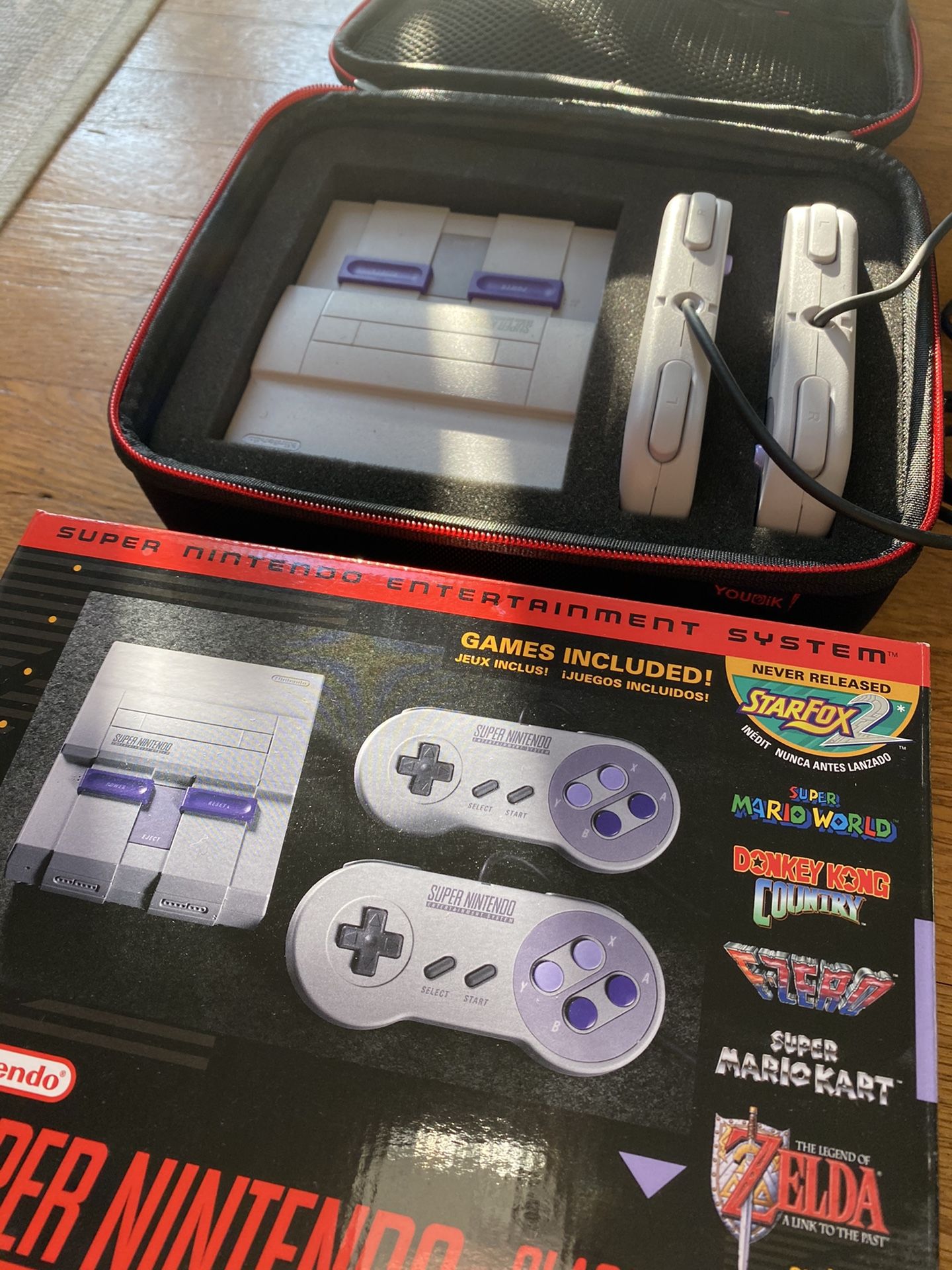 Super Nintendo Classic Edition (+ FREE case!)