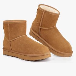 Women’s Size 10 Ugg Style Soft Chestnut Color Boots