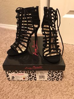 Lace up heels