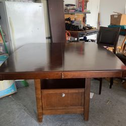High Top Breakfast Nook Table 