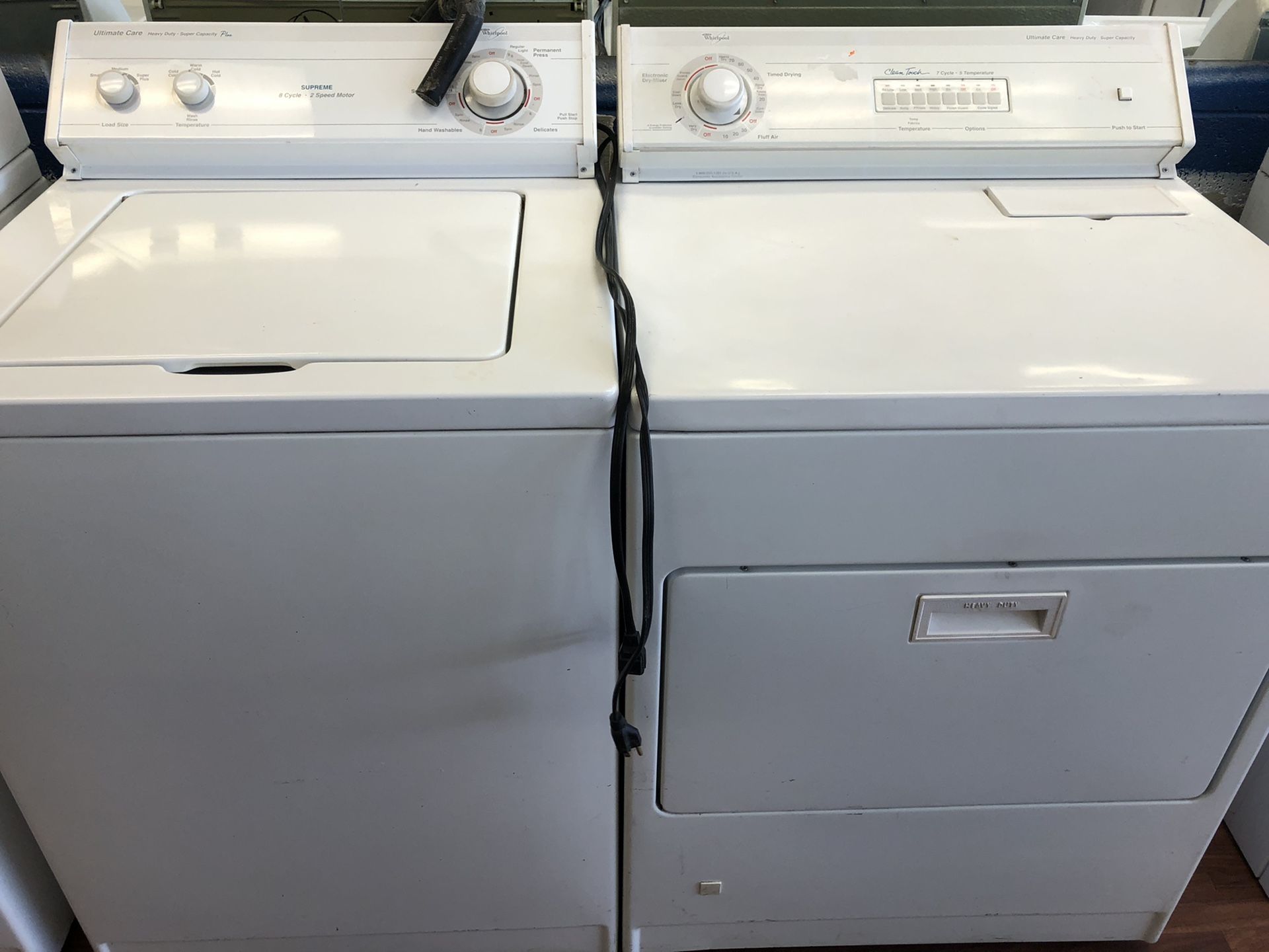 Whirlpool Washer and Gas dryer