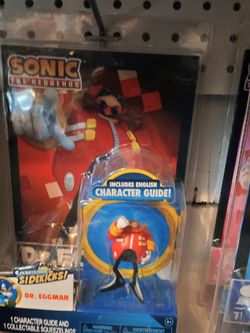Sonic the Hedgehog Squeezelings Sidekicks figure of Dr. Eggman