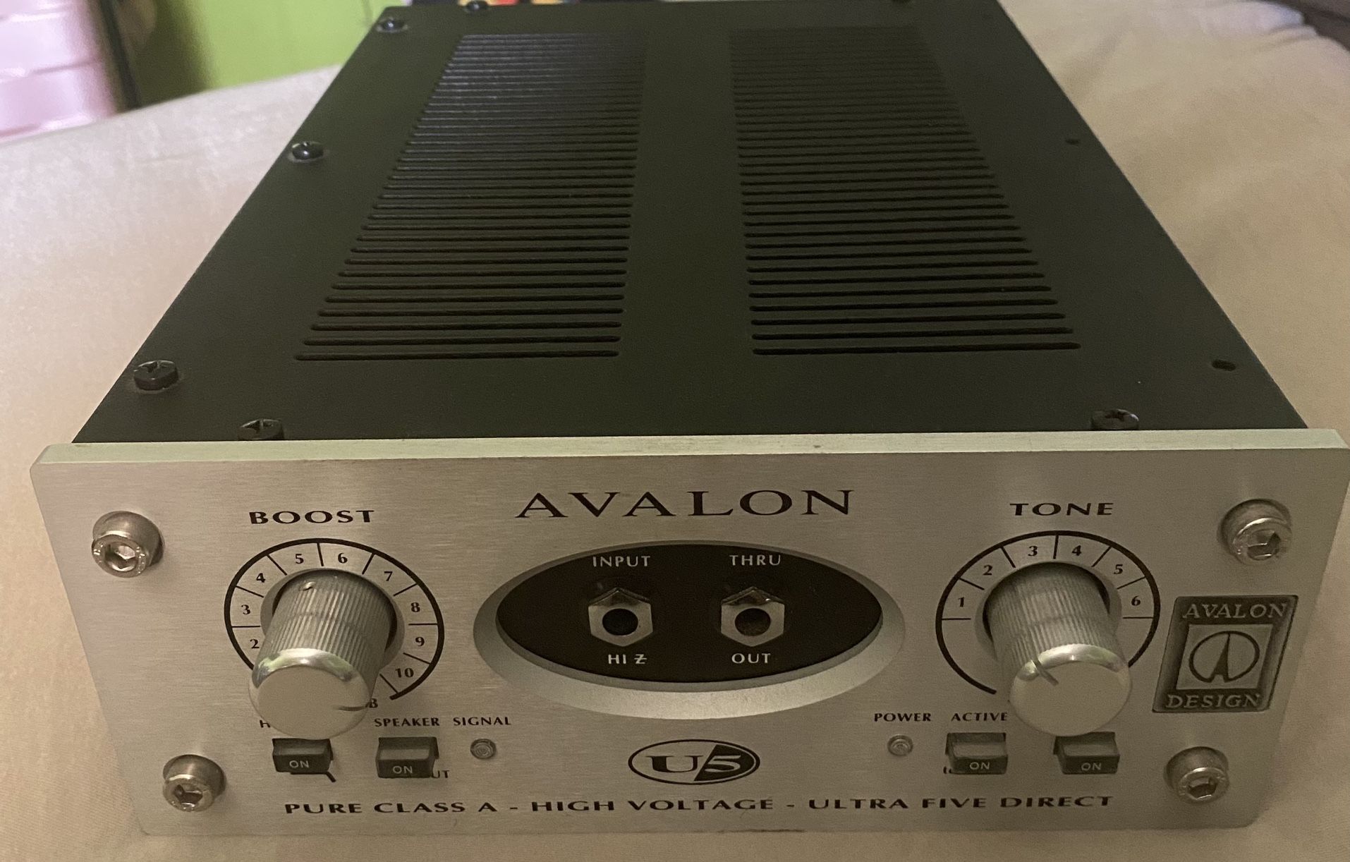 Avalon U5 Mint * Pro Instrument DI and preamp Professional Recording Mic Pre