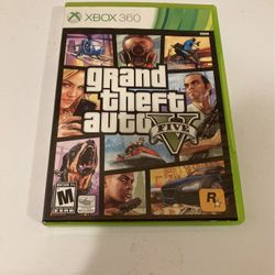 Xbox 360 Grand Theft Auto Five